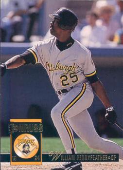 #485 Will Pennyfeather - Pittsburgh Pirates - 1994 Donruss Baseball