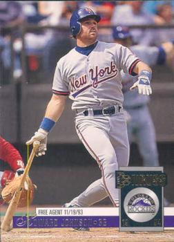 #487 Howard Johnson - Colorado Rockies - 1994 Donruss Baseball