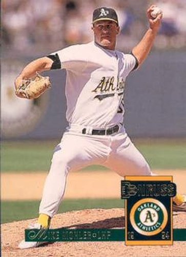 #505 Mike Mohler - Oakland Athletics - 1994 Donruss Baseball