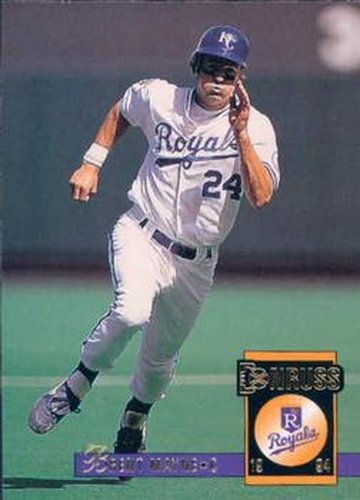 #511 Brent Mayne - Kansas City Royals - 1994 Donruss Baseball