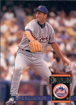 #514 Eric Hillman - New York Mets - 1994 Donruss Baseball