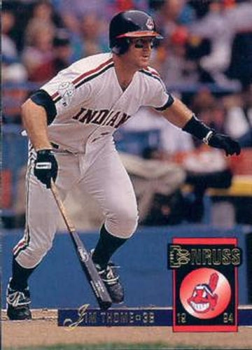 #523 Jim Thome - Cleveland Indians - 1994 Donruss Baseball