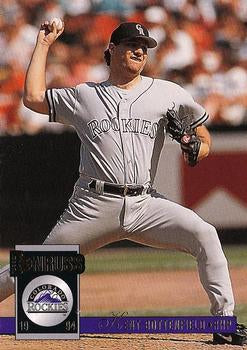 #528 Kent Bottenfield - Colorado Rockies - 1994 Donruss Baseball