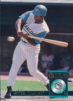 #537 Nigel Wilson - Florida Marlins - 1994 Donruss Baseball