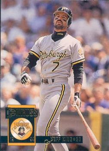 #538 Jeff King - Pittsburgh Pirates - 1994 Donruss Baseball