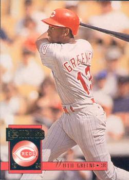 #539 Willie Greene - Cincinnati Reds - 1994 Donruss Baseball