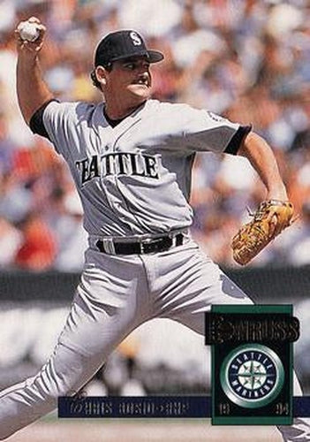 #546 Chris Bosio - Seattle Mariners - 1994 Donruss Baseball