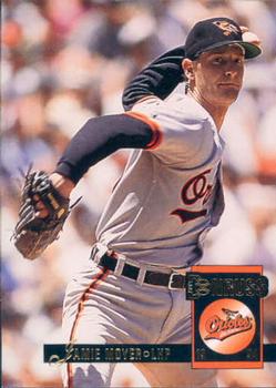 #547 Jamie Moyer - Baltimore Orioles - 1994 Donruss Baseball
