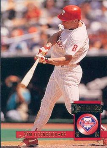 #548 Jim Eisenreich - Philadelphia Phillies - 1994 Donruss Baseball
