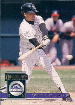 #549 Vinny Castilla - Colorado Rockies - 1994 Donruss Baseball
