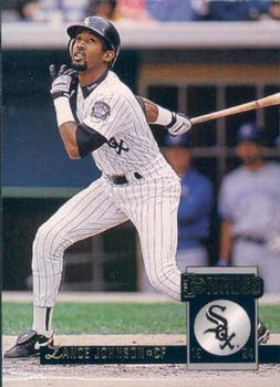 #552 Lance Johnson - Chicago White Sox - 1994 Donruss Baseball