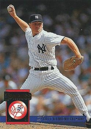 #553 Scott Kamieniecki - New York Yankees - 1994 Donruss Baseball