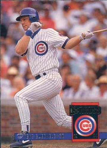 #555 Steve Buechele - Chicago Cubs - 1994 Donruss Baseball