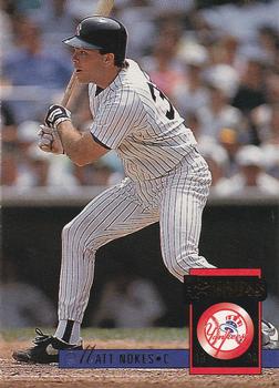 #564 Matt Nokes - New York Yankees - 1994 Donruss Baseball