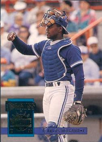 #568 Carlos Delgado - Toronto Blue Jays - 1994 Donruss Baseball