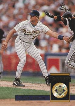 #569 John Jaha - Milwaukee Brewers - 1994 Donruss Baseball