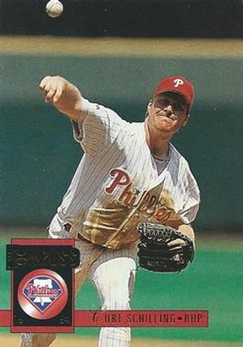#577 Curt Schilling - Philadelphia Phillies - 1994 Donruss Baseball