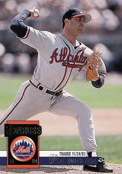 #585 Pete Smith - New York Mets - 1994 Donruss Baseball