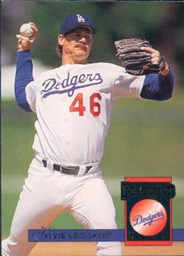 #587 Kevin Gross - Los Angeles Dodgers - 1994 Donruss Baseball