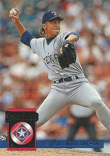 #606 Matt Whiteside - Texas Rangers - 1994 Donruss Baseball