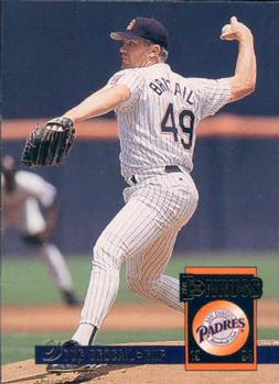 #615 Doug Brocail - San Diego Padres - 1994 Donruss Baseball