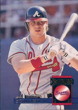 #617 Ryan Klesko - Atlanta Braves - 1994 Donruss Baseball