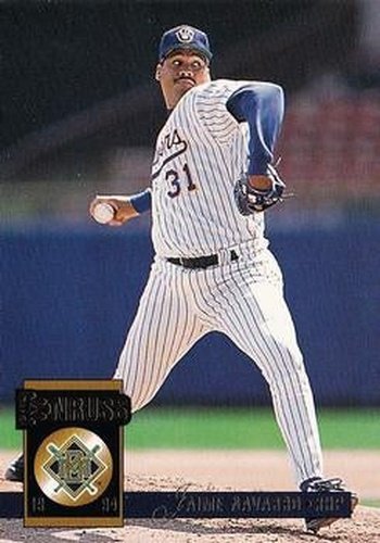 #621 Jaime Navarro - Milwaukee Brewers - 1994 Donruss Baseball