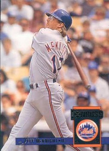#634 Jeff McKnight - New York Mets - 1994 Donruss Baseball