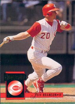 #642 Jeff Branson - Cincinnati Reds - 1994 Donruss Baseball