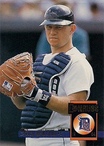 #645 Rich Rowland - Detroit Tigers - 1994 Donruss Baseball