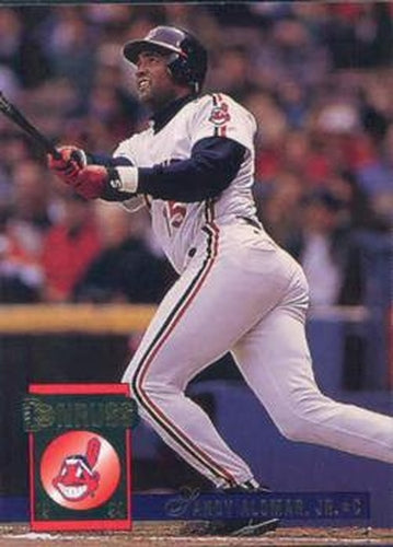 #65 Sandy Alomar Jr. - Cleveland Indians - 1994 Donruss Baseball