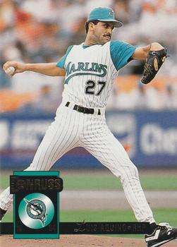 #67 Luis Aquino - Florida Marlins - 1994 Donruss Baseball