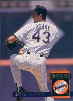 #70 Andy Ashby - San Diego Padres - 1994 Donruss Baseball