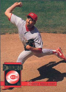 #75 Bobby Ayala - Cincinnati Reds - 1994 Donruss Baseball