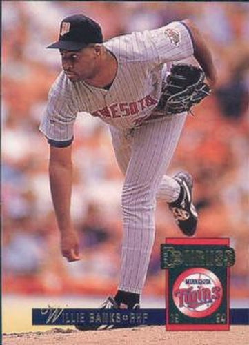 #79 Willie Banks - Minnesota Twins - 1994 Donruss Baseball