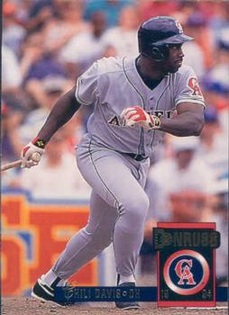 #82 Chili Davis - California Angels - 1994 Donruss Baseball