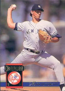 #87 Mark Hutton - New York Yankees - 1994 Donruss Baseball