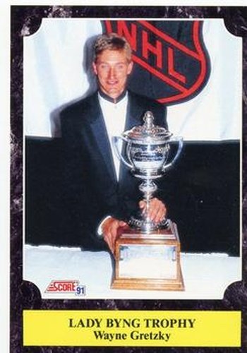 #324 Wayne Gretzky - Los Angeles Kings - 1991-92 Score Canadian Hockey