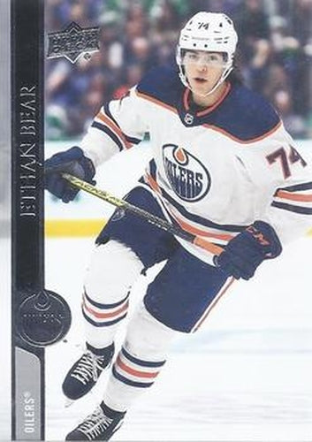 #324 Ethan Bear - Edmonton Oilers - 2020-21 Upper Deck Hockey