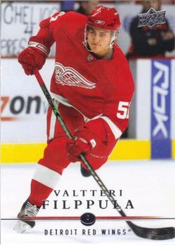 #324 Valtteri Filppula - Detroit Red Wings - 2008-09 Upper Deck Hockey