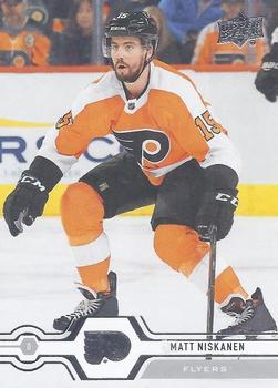 #324 Matt Niskanen - Philadelphia Flyers - 2019-20 Upper Deck Hockey