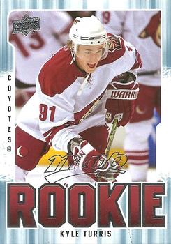 #324 Kyle Turris - Phoenix Coyotes - 2008-09 Upper Deck MVP Hockey