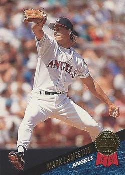 #324 Mark Langston - California Angels - 1993 Leaf Baseball