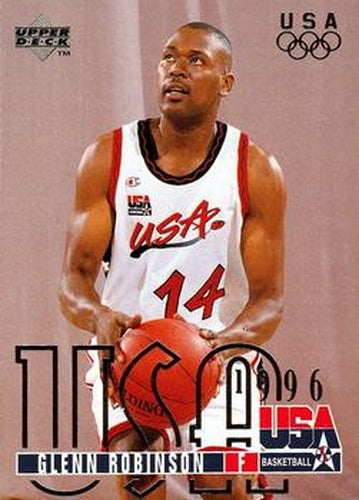 #324 Glenn Robinson - USA - 1995-96 Upper Deck Basketball