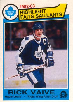 #324 Rick Vaive - Toronto Maple Leafs - 1983-84 O-Pee-Chee Hockey