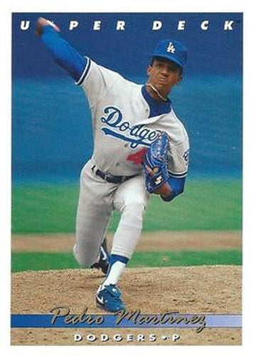 #324 Pedro Martinez - Los Angeles Dodgers - 1993 Upper Deck Baseball