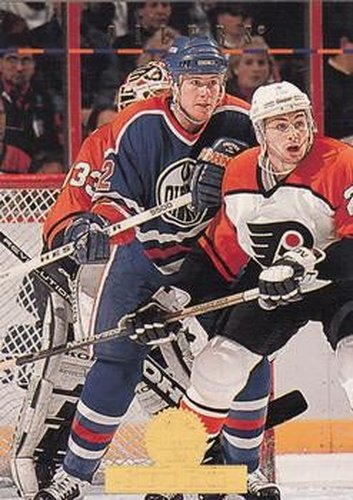 #324 Steven Rice - Edmonton Oilers - 1994-95 Leaf Hockey