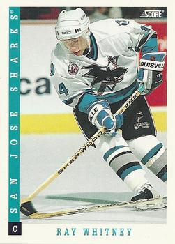 #324 Ray Whitney - San Jose Sharks - 1993-94 Score Canadian Hockey