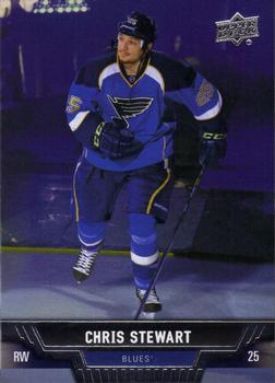 #324 Chris Stewart - St. Louis Blues - 2013-14 Upper Deck Hockey