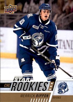 #324 Merrick Rippon - Mississauga Steelheads - 2017-18 Upper Deck CHL Hockey